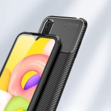 Чохол з термопластичного поліуретану iPaky серії Kaisy для Samsung Galaxy A01 – Чорний