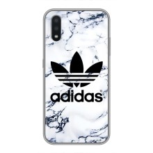 Чехлы Адидас для Samsung Galaxy A01 (AlphaPrint) (Адидас на мраморе)
