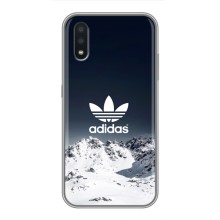 Чехлы Адидас для Samsung Galaxy A01 (AlphaPrint) (Адидас в горах)