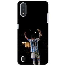 Чехлы Лео Месси Аргентина для Samsung Galaxy A01 (Лео Чемпион)