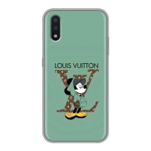 Чехлы Луи Витон для Samsung Galaxy A01 (AlphaPrint - LOUIS VUITTON) (Микки Маус LV)