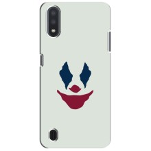 Чехлы с картинкой Джокера на Samsung Galaxy A01 – Лицо Джокера