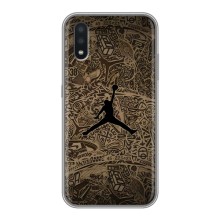 Чехлы для Samsung Galaxy A01 - с картинкой JORDAN (AlphaPrint) (Logo Jordan)