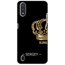 Чехлы с мужскими именами для Samsung Galaxy A01 – SERGEY