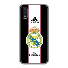 Чехол для Samsung Galaxy A01 с принтом (Лого Real Madrid)