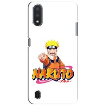 Чехлы с принтом Наруто на Samsung Galaxy A01 (Naruto)