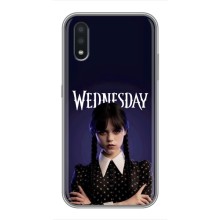 Силиконовый чехол с картинкой для Samsung Galaxy A01 (Wednesday)