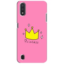 Девчачий Чехол для Samsung Galaxy A01 (Princess)