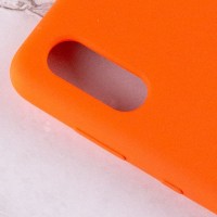 Чехол Silicone Cover Full Protective (AA) для Samsung Galaxy A02 – Оранжевый