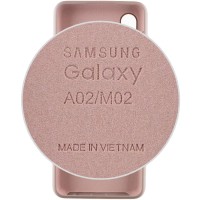 Чехол Silicone Cover Full Protective (AA) для Samsung Galaxy A02 – Серый