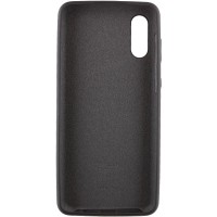 Чехол Silicone Cover Full Protective (AA) для Samsung Galaxy A02 – Черный