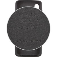 Чохол Silicone Cover Full Protective (AA) для Samsung Galaxy A02 – Чорний