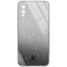 TPU+Glass чохол Swarovski Full Camera для Samsung Galaxy A02
