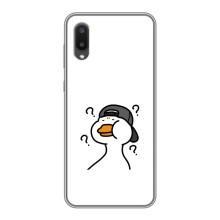 Бампер с принтом Мемы для Samsung Galaxy A02 – Непонимание