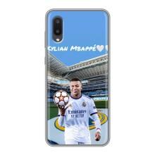 Чехол (TPU) с Футболистом на Samsung Galaxy A02 – Mbappe Real