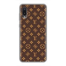 Чохли Луі Вітон для Samsung Galaxy A02 (AlphaPrint - LOUIS VUITTON) (фон LOUIS VUITTON)