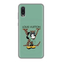 Чохли Луі Вітон для Samsung Galaxy A02 (AlphaPrint - LOUIS VUITTON) (Міккі Маус LV)