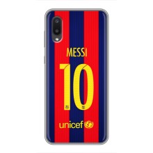 Чехлы Месси для Samsung Galaxy A02 (AlphaPrint) (Messi Barca 10)