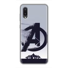 Чехлы с героями Марвел Samsung Galaxy A02 (VPrint)