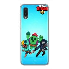 Чехлы Brawl Stars для Samsung Galaxy A02 (AlphaPrint)
