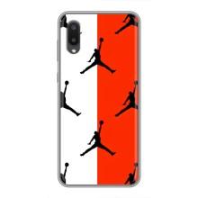 Чохли для Samsung Galaxy A02 - з картинкою JORDAN (AlphaPrint) (Лого Джордан)