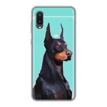 Чехол ДОБЕРМАН для Samsung Galaxy A02 – Король доберман