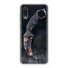 Чохол КІБЕРСПОРТ для Samsung Galaxy A02 (Кинжал КС ГО)