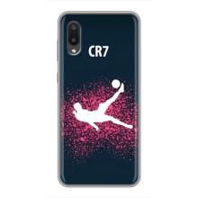 Чехол Криштиану Роналду для Samsung Galaxy A02 – CR7 Удар