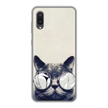 Чехол на тематику: Коты для Samsung Galaxy A02 (Модный кот)