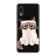 Чехол на тематику: Коты для Samsung Galaxy A02 (Взгляд кота)