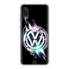 Чехол "Фольксваген" для Samsung Galaxy A02 – Volkswagen на черном