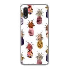 Чохол з зображенням смачної їжі для Samsung Galaxy A02 – Ананаси