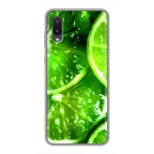 Чохол з зображенням смачної їжі для Samsung Galaxy A02 – Яскравий Лайм