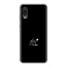 Чехол с картинками на черном фоне для Samsung Galaxy A02 – Книжки