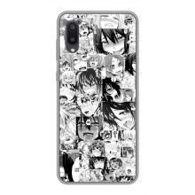 Анимешный чехол для Samsung Galaxy A02 (Ahegao manga)