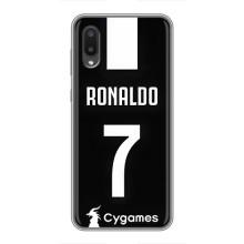 Чохол Кріштіану Роналду для Samsung Galaxy A02 (AlphaPrint) (RONALDO 7)