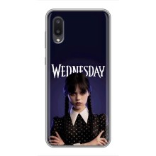 Силиконовый чехол с картинкой для Samsung Galaxy A02 (Wednesday)