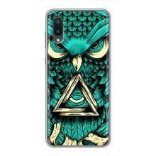 Чохол з пташками на Samsung Galaxy A02 (VPrint) (Сова з оком)