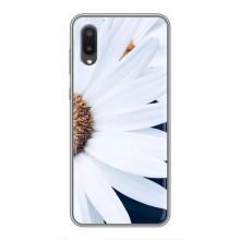 Чохол з ромашками на Samsung Galaxy A02 – Пів ромашки