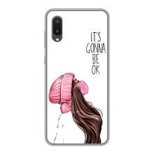 Чохол Стильні дівчата на Samsung Galaxy A02 – Дівчина в масці