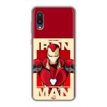 Чохол Супергерой Залізна Людина на Samsung Galaxy A02 – Iron man