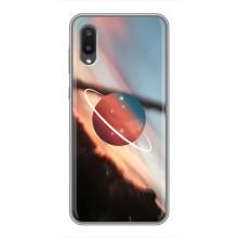 Чохол (ТПУ) з планетами на Samsung Galaxy A02 – Сатурн