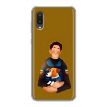 Чехол с принтом для Samsung Galaxy A02 – ЗСУ Патрон