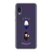 Чохли Венсдей на Samsung Galaxy A02 Уенсдей (AlphaPrint) (Венздей і подруга)