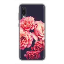 Чехлы с тематикой "ЦВЕТЫ" на Samsung Galaxy A02 (Бутоны)
