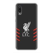Силиконовые Чехлы принт Футбол на Samsung Galaxy A02 – Эмблема Liverpool