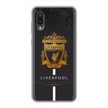 Силиконовые Чехлы принт Футбол на Samsung Galaxy A02 – Liverpool