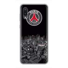Силиконовые Чехлы принт Футбол на Samsung Galaxy A02 – PSG