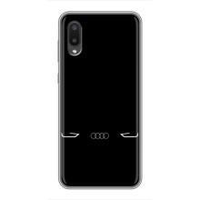 Силиконовый бампер с картинкой машины на Samsung Galaxy A02 – Силует Audi
