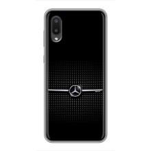 Силиконовый бампер с картинкой машины на Samsung Galaxy A02 – Mercedes
